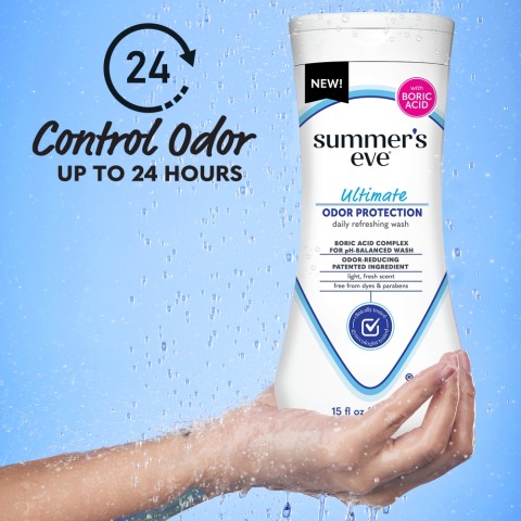 Summer's Eve odor control protection wash