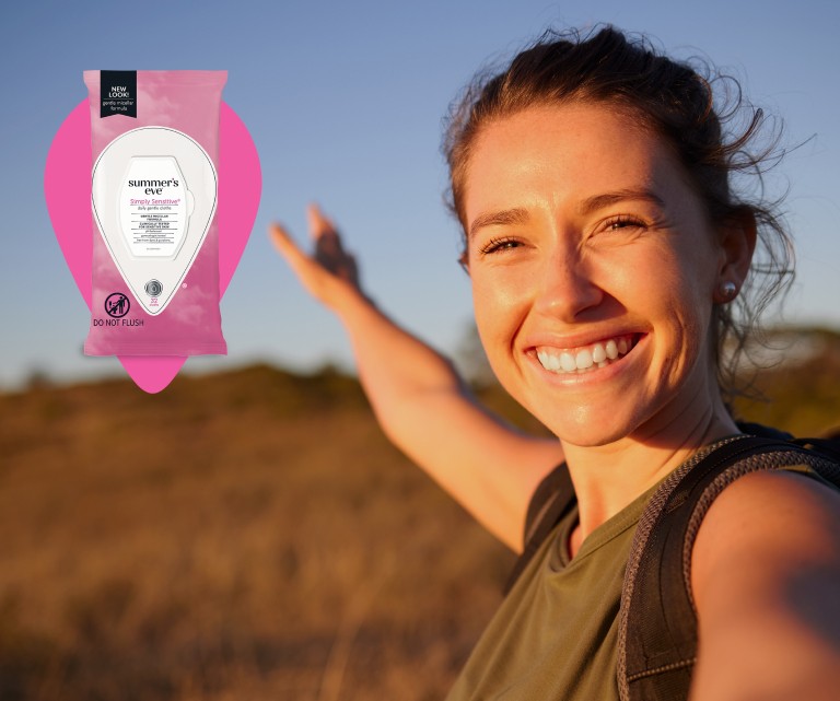 Summer's Eve odor control safe for your sensitive skin