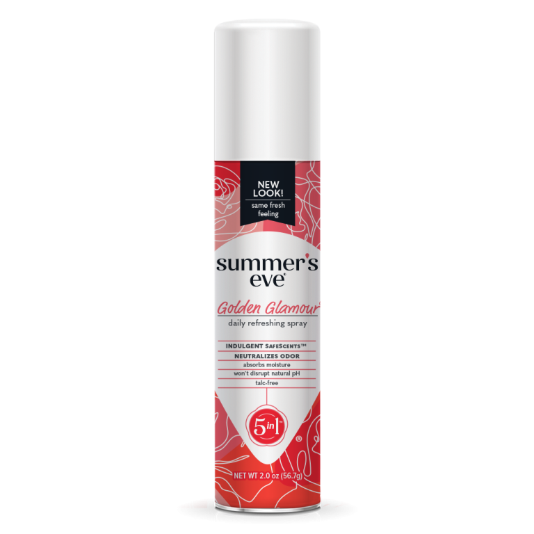 Summer's Eve Golden Glamour Daily Refreshing Vaginal Spray