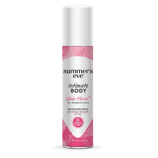 Summers Eve Sheer Floral Intimate Body Spray