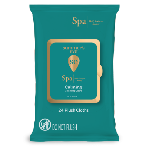 Summer's Eve Spa Calming Cleansing Cloths