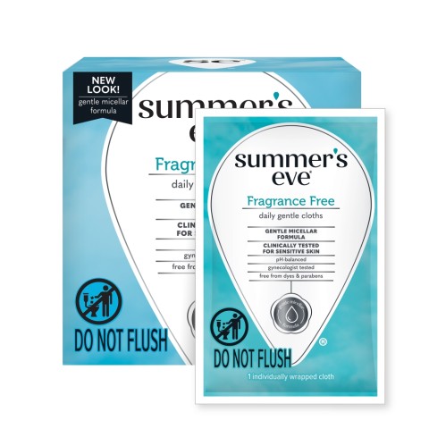 Fragrance Free Daily Gentle Individual Cloths
