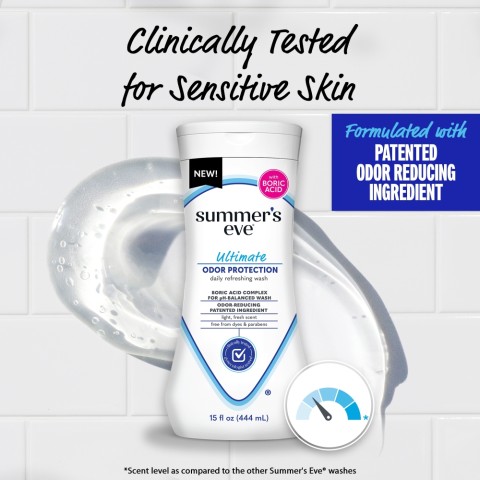 Summer's Eve odor control protection wash