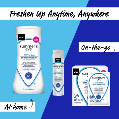 Summer's Eve odor control protection wash