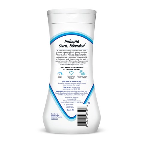 Summer's Eve odor control protection wash