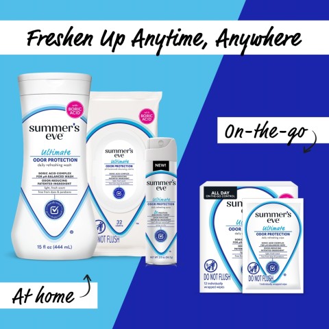 freshen up anytime, anywhere