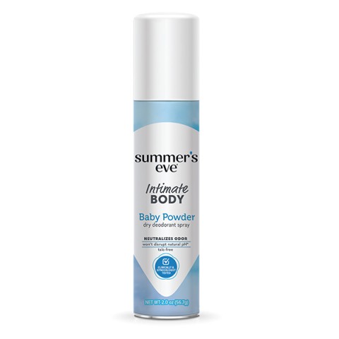 Summers Eve Baby Powder Intimate Body Spray